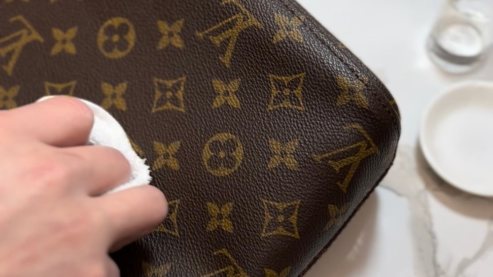 Louis Vuitton Interior Lining Stain Removal - The Handbag Spa